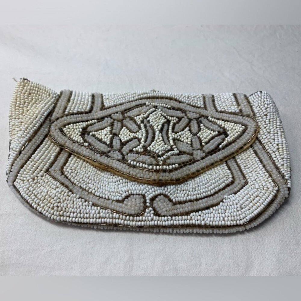 Rare. Vintage beaded belt  purse